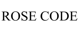 Mark drawing for ROSE CODE