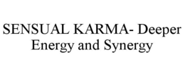Mark drawing for SENSUAL KARMA- DEEPER ENERGY AND SYNERGY