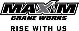 Mark drawing for MAXIM CRANE WORKS RISE WITH US