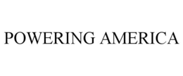 Mark drawing for POWERING AMERICA