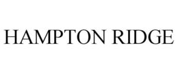 Mark drawing for HAMPTON RIDGE