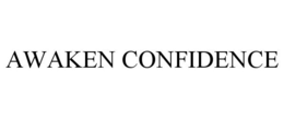 Mark drawing for AWAKEN CONFIDENCE