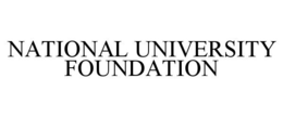 Mark drawing for NATIONAL UNIVERSITY FOUNDATION