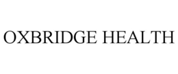 Mark drawing for OXBRIDGE HEALTH