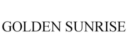 Mark drawing for GOLDEN SUNRISE