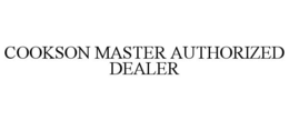 Mark drawing for COOKSON MASTER AUTHORIZED DEALER