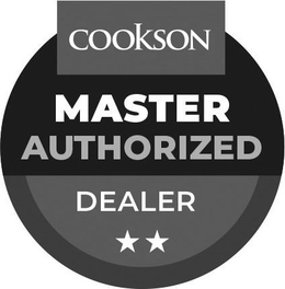 Mark drawing for COOKSON MASTER AUTHORIZED DEALER
