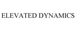 Mark drawing for ELEVATED DYNAMICS