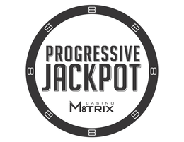 Mark drawing for PROGRESSIVE JACKPOT CASINO M8TRIX 8 8 8 8 8 8 8 8