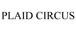 Mark drawing for PLAID CIRCUS