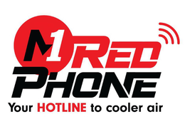 Mark drawing for M1 RED PHONE YOUR HOTLINE TO COOLER AIR