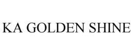 Mark drawing for KA GOLDEN SHINE
