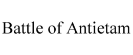 Mark drawing for BATTLE OF ANTIETAM