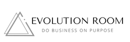 Mark drawing for EVOLUTION ROOM DO BUSINESS ON PURPOSE