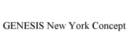 Mark drawing for GENESIS NEW YORK CONCEPT