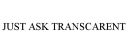 Mark drawing for JUST ASK TRANSCARENT