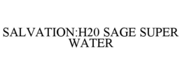 Mark drawing for SALVATION:H20 SAGE SUPER WATER