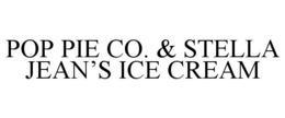 Mark drawing for POP PIE CO. & STELLA JEAN'S ICE CREAM