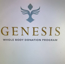 Mark drawing for GENESIS WHOLE BODY DONATION PROGRAM