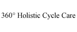 Mark drawing for 360° HOLISTIC CYCLE CARE
