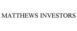 Mark drawing for MATTHEWS INVESTORS