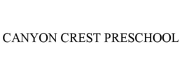 Mark drawing for CANYON CREST PRESCHOOL