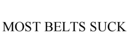 Mark drawing for MOST BELTS SUCK