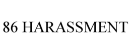 Mark drawing for 86 HARASSMENT