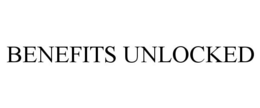 Mark drawing for BENEFITS UNLOCKED