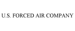 Mark drawing for U.S. FORCED AIR COMPANY