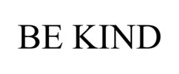 Mark drawing for BE KIND