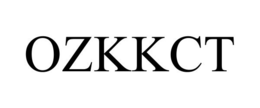 Mark drawing for OZKKCT