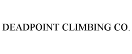 Mark drawing for DEADPOINT CLIMBING CO.