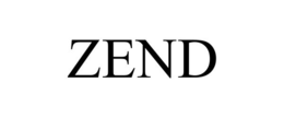 Mark drawing for ZEND