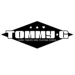 Mark drawing for TOMMY G CARD TABLES AND PLAYING CARDS