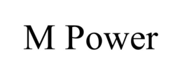 Mark drawing for M POWER