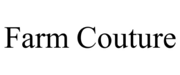 Mark drawing for FARM COUTURE