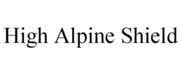 Mark drawing for HIGH ALPINE SHIELD
