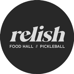 Mark drawing for RELISH FOOD HALL PICKLEBALL