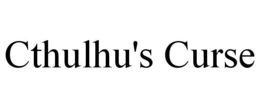 Mark drawing for CTHULHU'S CURSE