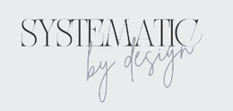 Mark drawing for SYSTEMATIC BY DESIGN