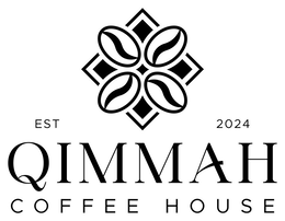 Mark drawing for EST 2024 QIMMAH COFFEE HOUSE