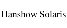 Mark drawing for HANSHOW SOLARIS