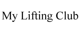 Mark drawing for MY LIFTING CLUB