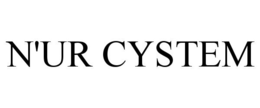 Mark drawing for N'UR CYSTEM