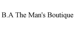 Mark drawing for B.A THE MAN'S BOUTIQUE