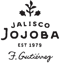 Mark drawing for JALISCO JOJOBA EST 1979 F. GUTIERREZ