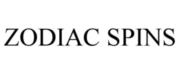 Mark drawing for ZODIAC SPINS