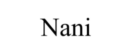 Mark drawing for NANI