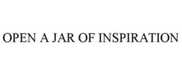 Mark drawing for OPEN A JAR OF INSPIRATION